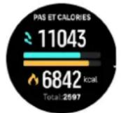 SUUNTO Race S - Pas et calories - 1