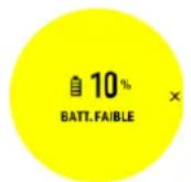 SUUNTO Race S - Notifications de la batterie - 1