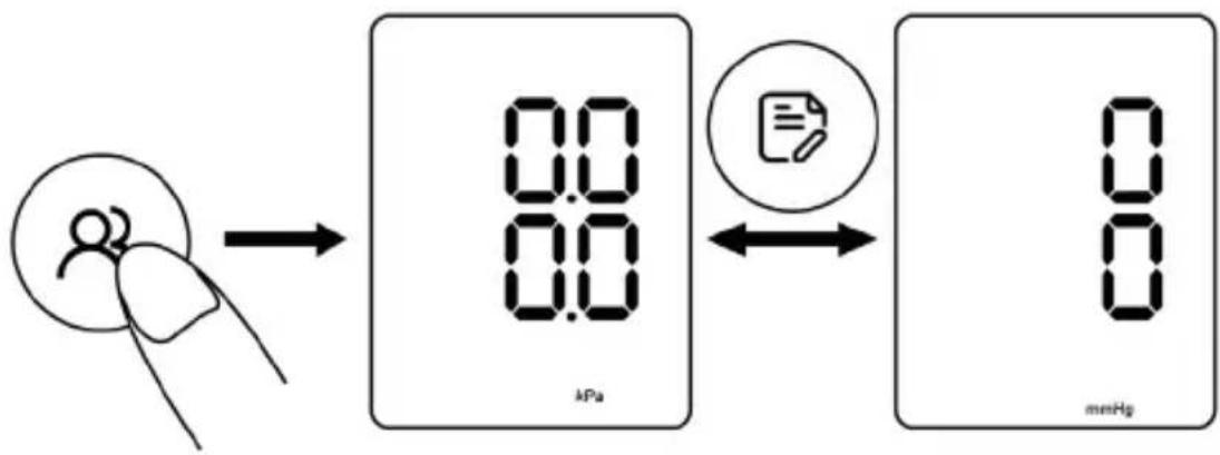 ProfiCare PC-BMG 3121 - Setting the display unit - 1