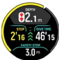 SUUNTO Ocean - Paliers de sécurité - 3