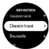 SUUNTO Ocean - Chemin tracé - 1