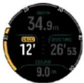 SUUNTO Ocean - Alarmes de plongée obligatoires - 14