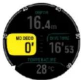 SUUNTO Ocean - Alarmes de plongée obligatoires - 13
