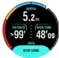 SUUNTO Ocean - Paliers de sécurité - 4