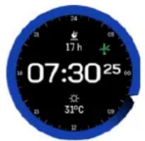 17 h 07:30 25 31°C