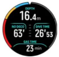 SUUNTO Ocean - Temps de gaz - 1