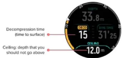 SUUNTO Ocean - Plongées avec décompression - 1