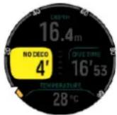 SUUNTO Ocean - Alarmes de plongée obligatoires - 10