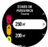 SUUNTO Ocean - Définir des zones de puissance spécifiques à l'activité - 1