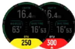 SUUNTO Ocean - Alarmes de plongée obligatoires - 6