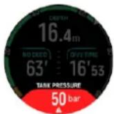 SUUNTO Ocean - Alarmes de plongée obligatoires - 7