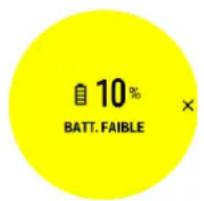 SUUNTO Ocean - Notifications de la batterie - 1