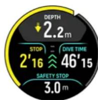 SUUNTO Ocean - Paliers de sécurité - 2