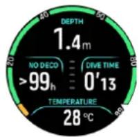 SUUNTO Ocean - Informations de plongée essentielles - 2