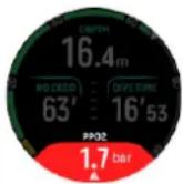 SUUNTO Ocean - Alarmes de plongée obligatoires - 3