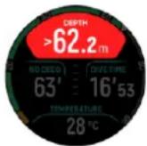 SUUNTO Ocean - Alarmes de plongée obligatoires - 8