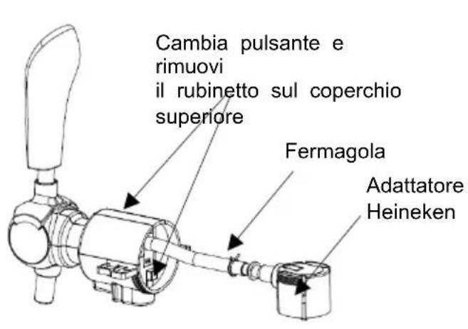 HISENSE HBD5A - Come cambiare il tubo della birra - 1