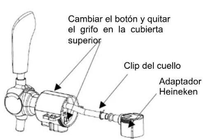 HISENSE HBD5A - Cómo cambiar el tubo de cerveza - 1