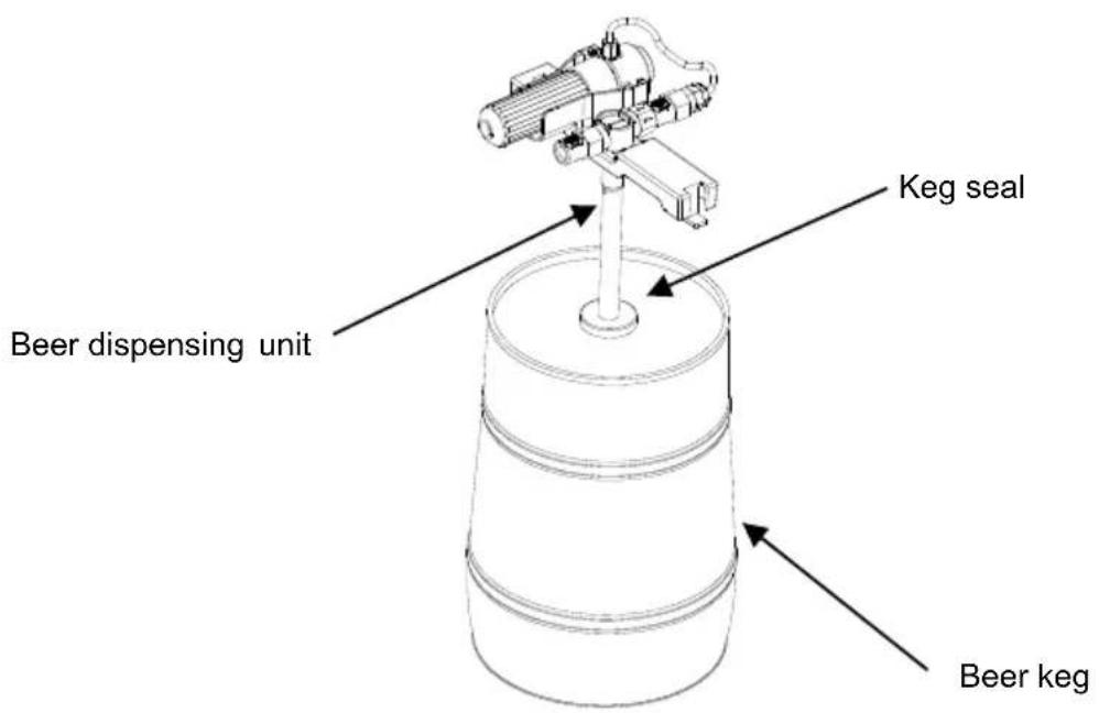 HISENSE HBD5A - Universal 5L Keg - 1