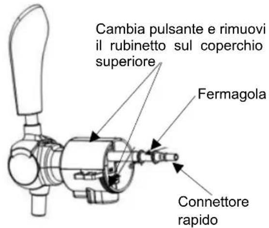 HISENSE HBD5A - Come cambiare il tubo della birra - 2