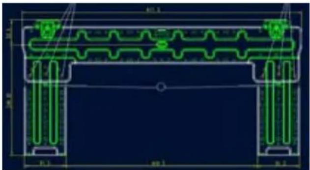 Sauber SERIE 3-3000 - MABDER MONTAGEPLATTE - 2