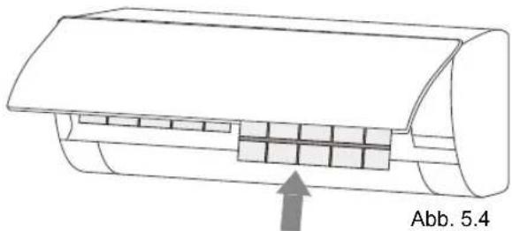 Sauber SERIE 3-3000 - Reinigung des Luftfilters - 5