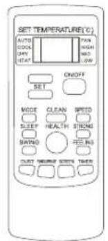 Sauber SERIE 3-3000 - Manual do controlo remoto - 2