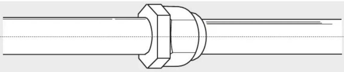 Sauber SERIE 3-3000 - ANSCHLUSS DER KÜHLLEITUNGEN - 1