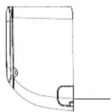 Sauber SERIE 3-3000 - Step 4.1:Hook the indoor unit on the mounting plate: - 2