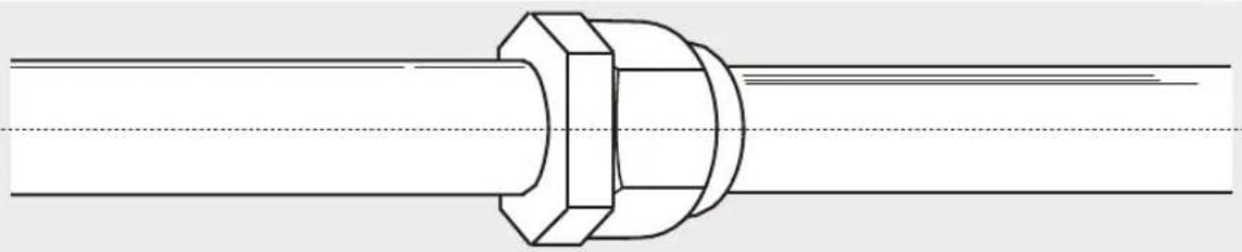 Sauber SERIE 3-3000 - LIGAÇAO DO TUBO DE REFRIGERANTE - 1