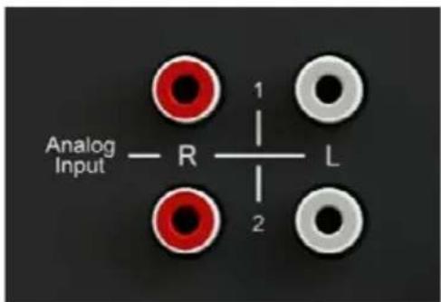 Analog Input — R — L 1 2