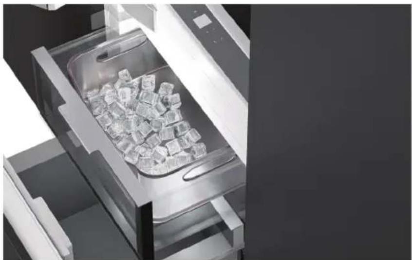 Fisher & Paykel RS3684WLUVE1 - Activer ou désactiver la machine à glaçons - 2