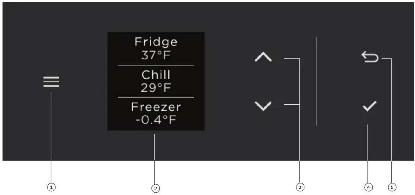 Fisher & Paykel RS3684WLUVE1 - Insertion de la tige de limitation de charnière - 2