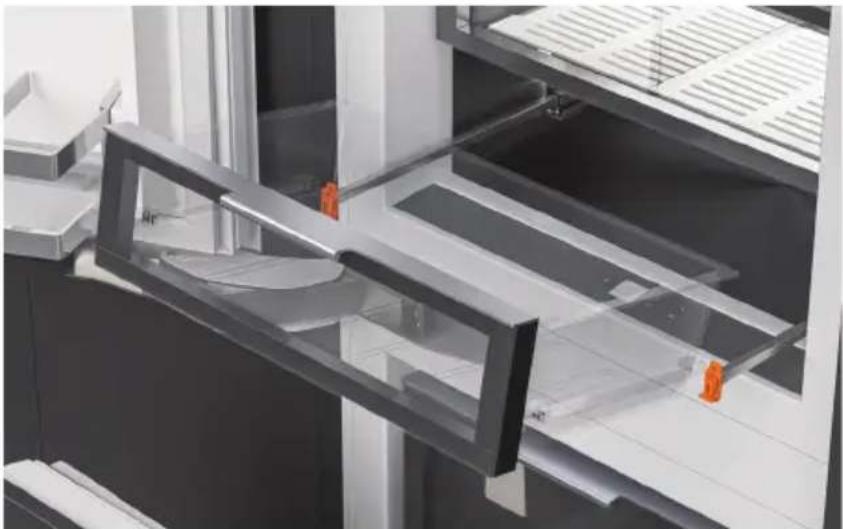 Fisher & Paykel RS3684WLUVE1 - Retrait des bacs du réfrigérateur - 1