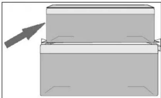 Küppersbusch FK8840.1i - Le compartiment des produits laitiers (entrepôt frigorifique) - 1