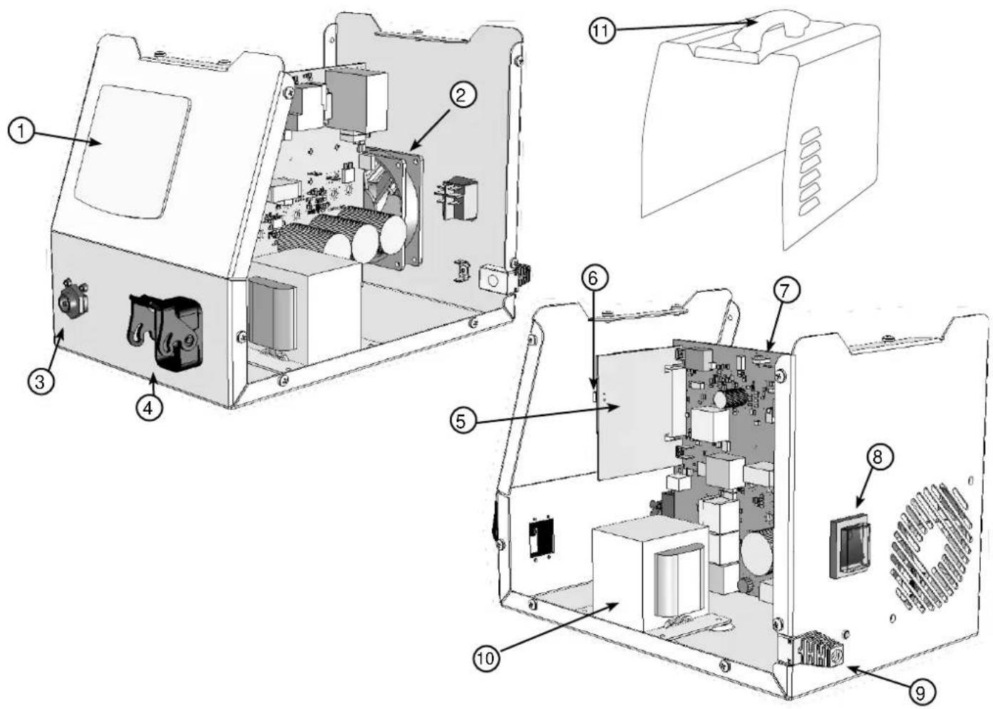 GYS Gysduction Auto Meca + - PIÈCES DÉTACHÉES / SPARE PARTS LIST / LISTE DER ERSATZTEILE / RECAMBIOS / ДЕТАЛИРОВКА / ONDERDELEN / PEZZI DI RICAMBIO - 1