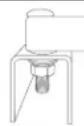 DEWALT DE7033 - DE7025 DEWALT metode til montering af geringsav (fi g. 6, 7) - 7