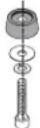 DEWALT DE7023 - NOTE: See DE7025 Hardware Selection - 4