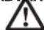 DEWALT DC832 - ADVARSEL: Fare for elektrisk - 1