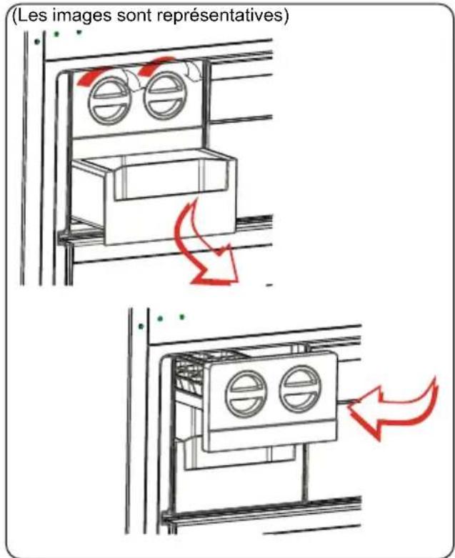 Rommer CVE 86 NF INOX - Fabrique à glaçons(sur certains modèles) - 1