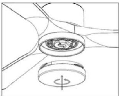 Orbegozo CP 130132 - INSTALLATION DU DIFFUSEUR - 1