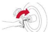 BOB Gear Revolution Flex 3.0 Duallie - Front Wheel Installation - 4