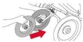 BOB Gear Revolution Flex 3.0 Duallie - Front Wheel Installation - 2