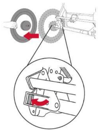 BOB Gear Revolution Flex 3.0 Duallie - Retirer la roue - 1