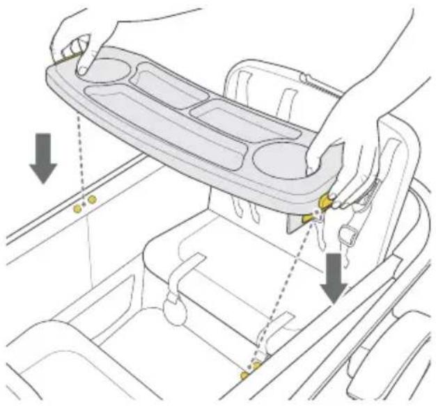 BOB Gear Renegade - Attach Snack Tray - 1