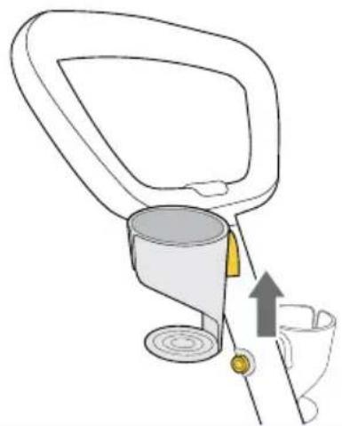 BOB Gear Renegade - Retirar el portavaso - 1