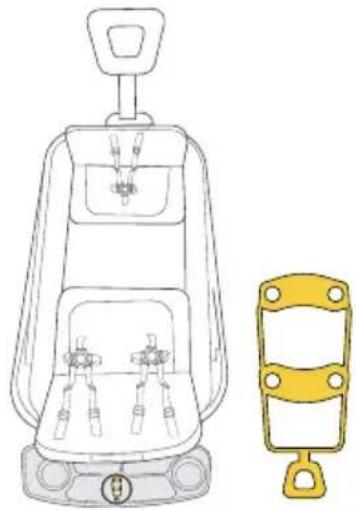 BOB Gear Renegade - Placer le plateau de collation - 1