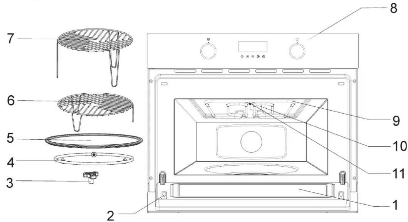 Porter & Charles MWPS60TM-1 - Description du four - 1