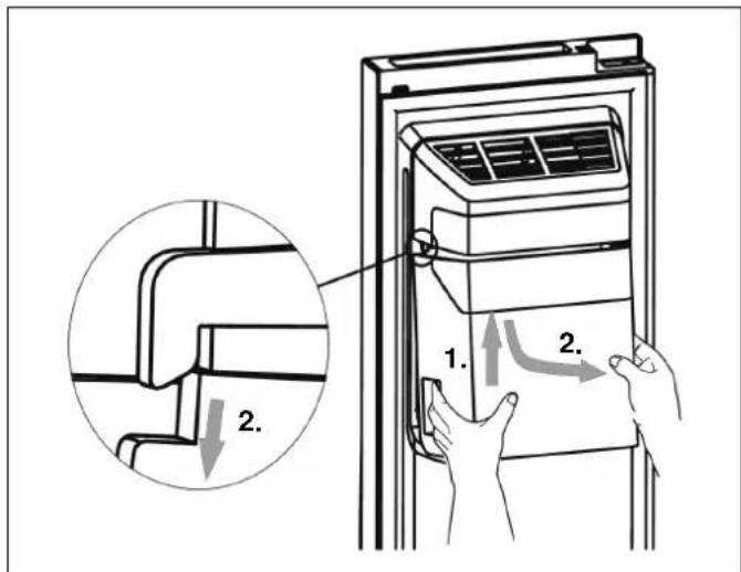 BOSCH KAD93AIDP - IJsblokjesbakverwijderen - 1