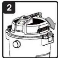 Vacmaster Professional VJH1211PF 0204 - GENERAL ASSEMBLY INSTRUCTIONS - 3
